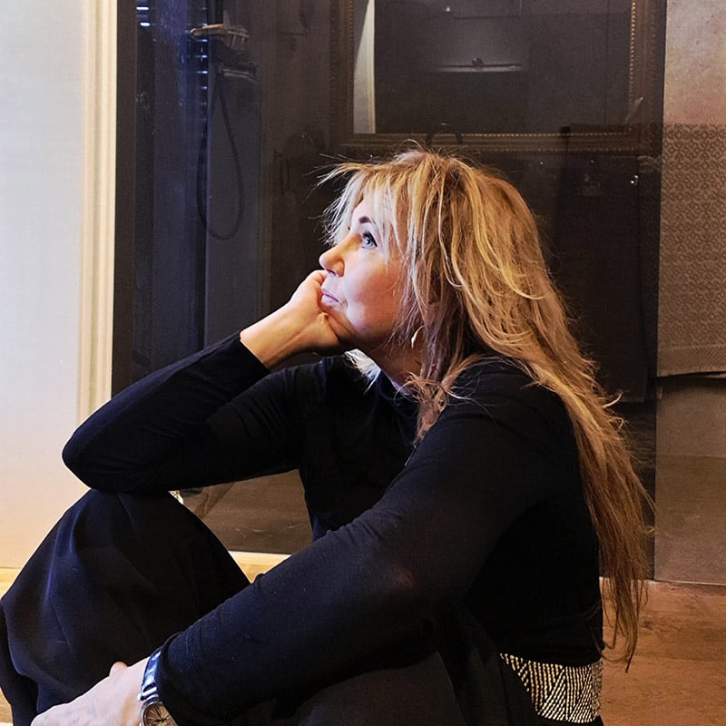 Portrait von Gabriele Musger – Raumdesignerin und Expertin für Einrichtungsberatung